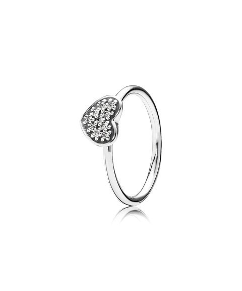 Pandora Pavé Heart Joia Anel Mulher 190890CZ Pandora Pavé Heart Joia Anel Mulher 190890CZ