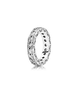 Pandora Clear Eternity Joia Anel Mulher 190894CZ