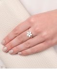 Pandora Daisy Flower Joia Anel Mulher 190899EN12 Pandora Daisy Flower Joia Anel Mulher 190899EN12