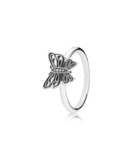 Pandora Butterfly Joia Anel Mulher 190901CZ