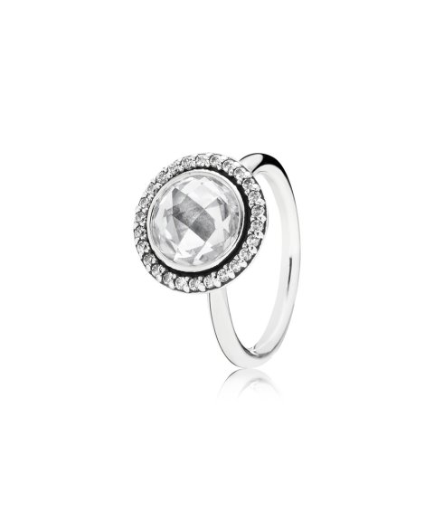 Pandora Statement Sparkling Joia Anel Mulher 190904CZ