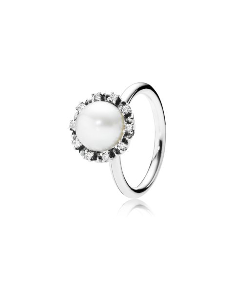 Pandora Sparkling Pearl Joia Anel Mulher 190916P Pandora Sparkling Pearl Joia Anel Mulher 190916P