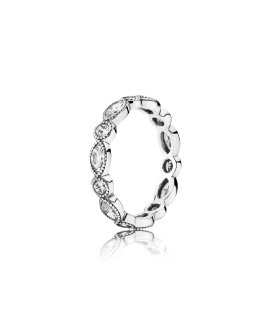 Pandora Alluring Brilliant Marquise Joia Anel Mulher 190940CZ