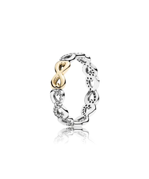 Pandora Infinite Love Joia Anel Mulher 190948CZ