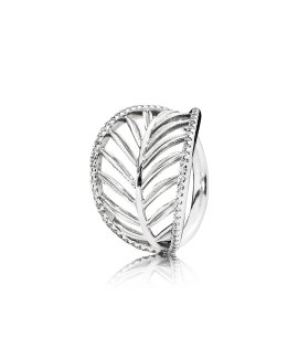 Pandora Tropical Palm Joia Anel Mulher 190952CZ