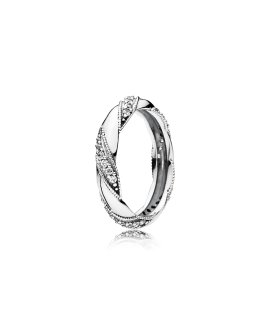 Pandora Ribbon of Love Joia Anel Mulher 190981CZ