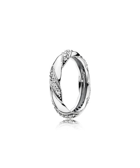 Pandora Ribbon of Love Joia Anel Mulher 190981CZ Pandora Ribbon of Love Joia Anel Mulher 190981CZ