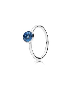 Pandora December Droplet Joia Anel Mulher 191012NLB