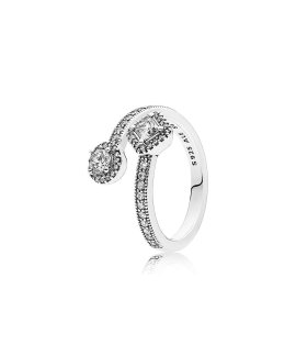 Pandora Abstract Elegance Joia Anel Mulher 191031CZ