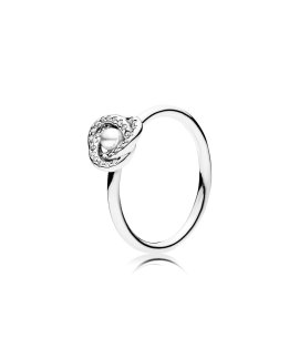 Pandora Luminous Love Knot Joia Anel Mulher 191040WCP