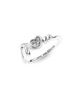 Pandora Mum Heart Joia Anel Mulher 191149C01