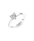 Pandora Sparkling Heart Solitaire Joia Anel Mulher 191165C01