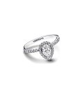 Pandora Sparkling Pear Halo Joia Anel Mulher 192835C01