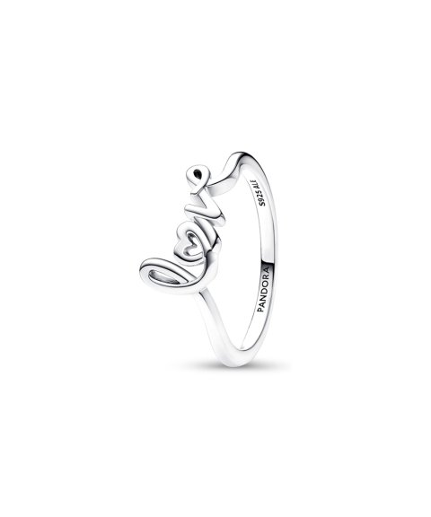 Pandora Handwritten Love Joia Anel Mulher 193058C00