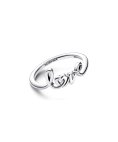 Pandora Handwritten Love Joia Anel Mulher 193058C00