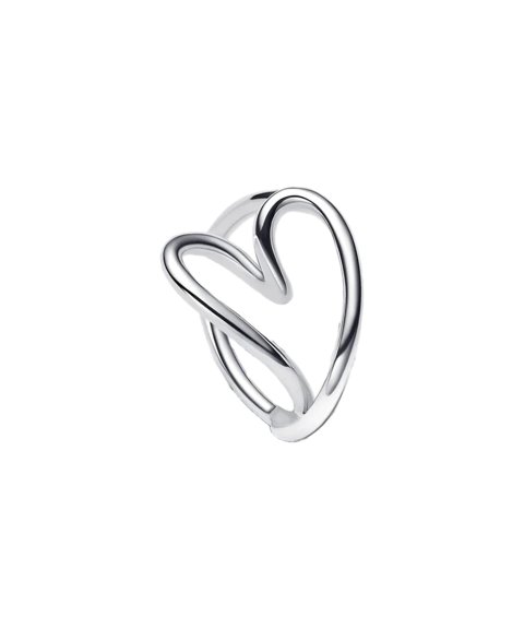 Pandora Essence Organically Shaped Heart Joia Anel Mulher 193288C00