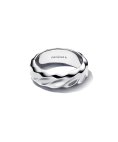Pandora Essence Rippled Wide Band Joia Anel Aliança Mulher 193886C00