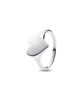 Pandora Engravable Heart Joia Anel Mulher 193988C00