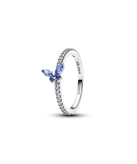 Pandora Sparkling Butterfly Joia Anel Mulher 194269C01