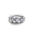 Pandora Triple Halo Heart Joia Anel Mulher 194413C01
