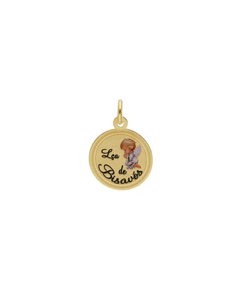Pereirinha Lembrança de Bisavós Joia Pendente Colar Medalha Ouro 19.2K 194BE034BIVOS Pereirinha Lembrança de Bisavós Joia Pendente Colar Medalha Ouro 19.2K 194BE034BIVOS