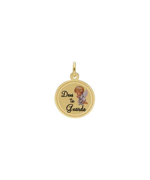 DonaZinda Deus te Guarde Joia Pendente Colar Medalha Ouro 19.2K 194BE034DGUARDE DonaZinda Deus te Guarde Joia Pendente Colar Medalha Ouro 19.2K 194BE034DGUARDE