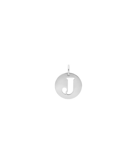 Pereirinha Alfabeto Letra J Joia Pendente Colar Medalha 194BE11064J Pereirinha Alfabeto Letra J Joia Pendente Colar Medalha 194BE11064J