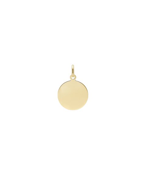 DonaZinda Simples Joia Pendente Colar Medalha Ouro 19.2K 194BE515MM DonaZinda Simples Joia Pendente Colar Medalha Ouro 19.2K 194BE515MM