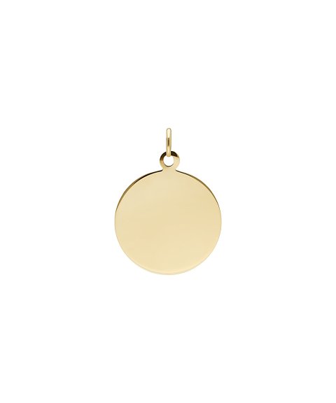 DonaZinda Simples Joia Pendente Colar Medalha Ouro 19.2K 194BE620MM DonaZinda Simples Joia Pendente Colar Medalha Ouro 19.2K 194BE620MM