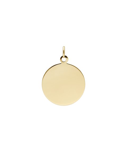 DonaZinda Simples Joia Pendente Colar Medalha Ouro 19.2K 194BE925MM DonaZinda Simples Joia Pendente Colar Medalha Ouro 19.2K 194BE925MM