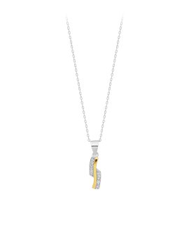 Pereirinha Onda Joia Colar Mulher 194VO22154