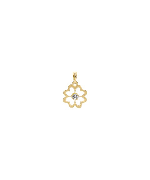 DonaZinda Trevo Joia Pendente Colar Ouro 19.2K 194_BE115 DonaZinda Trevo Joia Pendente Colar Ouro 19.2K 194_BE115