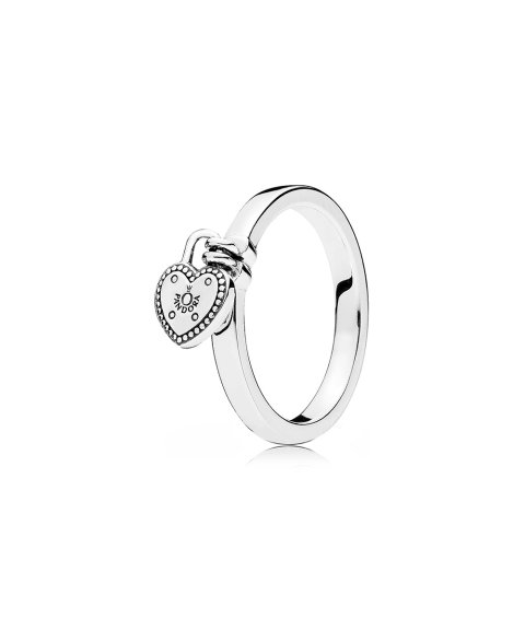 Pandora Love Lock Joia Anel Mulher 196571 Pandora Love Lock Joia Anel Mulher 196571