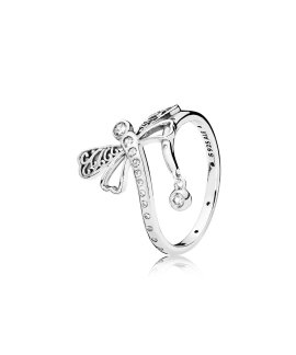 Pandora Dreamy Dragonfly Joia Anel Mulher 197093CZ