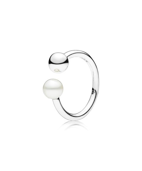 Pandora Contemporary Pearl Joia Anel Mulher 197573P