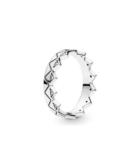 Pandora Exotic Crown Joia Anel Mulher 198033CZ