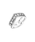 Pandora Sparkling Marquise Double Wishbone Joia Anel Mulher 199095C01