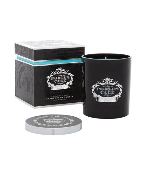 Castelbel Portus Cale Black Edition 210g Vela aromática Citrinos, Cedro e Âmber Homem 2-1701