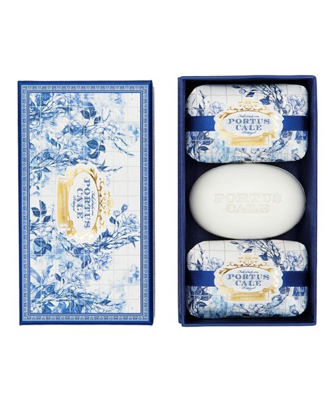 Castelbel Portus Cale Gold and Blue 3x150g Set Sabonete 2-2306