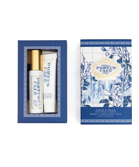 Castelbel Portus Cale Gold and Blue Set Eau de Toilette Creme de mãos Mulher 2-2327 Castelbel Portus Cale Gold and Blue Set Eau de Toilette Creme de mãos Mulher 2-2327