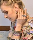 Salvatore Boho Joia Pulseira Bangle Mulher 211P0053 Salvatore Boho Joia Pulseira Bangle Mulher 211P0053