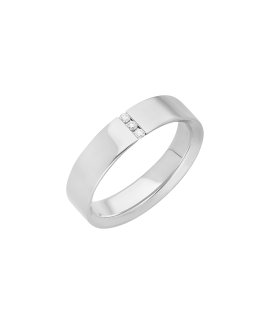 Pereirinha Emoção Joia Anel Aliança Ouro 19.2K e Diamantes Mulher 21213D