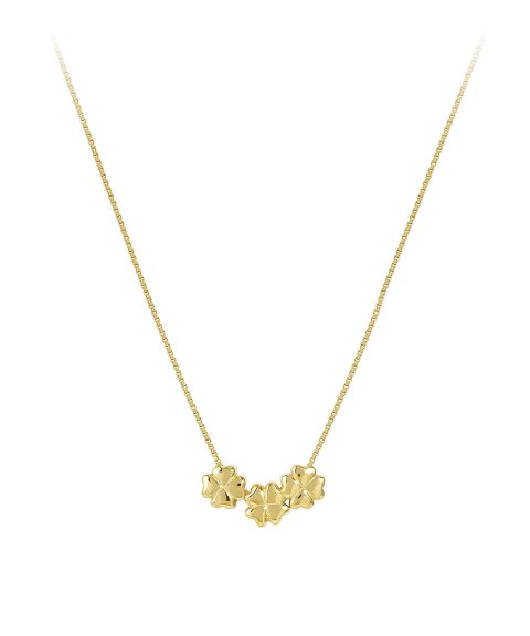 Nomination Armonica 3 Four-Leaf Clovers Joia Colar Mulher 241314/003