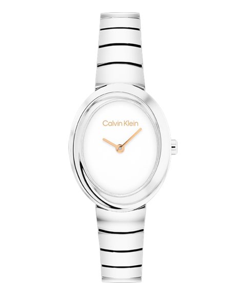 Calvin Klein Twisted Bezel Relógio Mulher 25100149