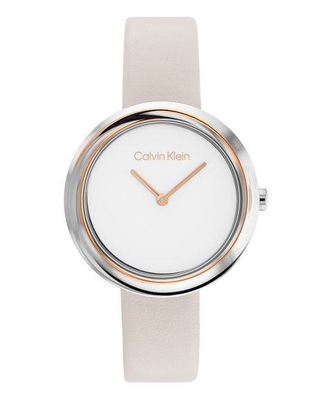 Calvin Klein Twisted Bezel Relógio Mulher 25200094