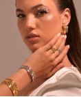 Salvatore Life in Gold Joia Brincos Mulher 256A0054