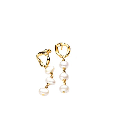 Pandora Essence Organically Shaped Joia Brincos Mulher 263263C01