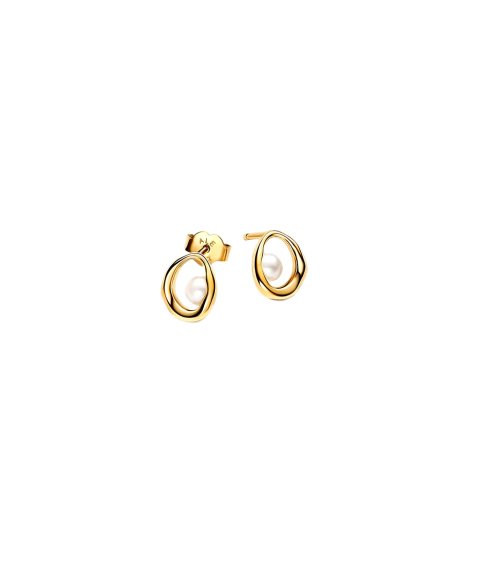 Pandora Essence Organically Shaped Joia Brincos Mulher 263295C01
