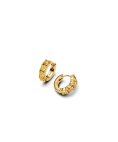 Pandora Yellow Hoop Joia Brincos Mulher 263851C02