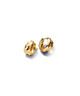 Pandora Essence Rippled Hoop Joia Brincos Mulher 263874C00